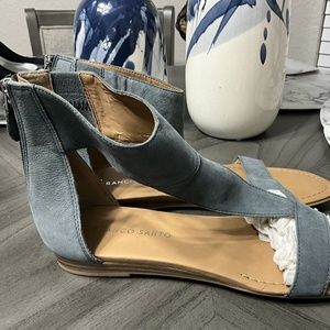 Franco Sarto Womens Sandals, Ocean Blue, Size 8M